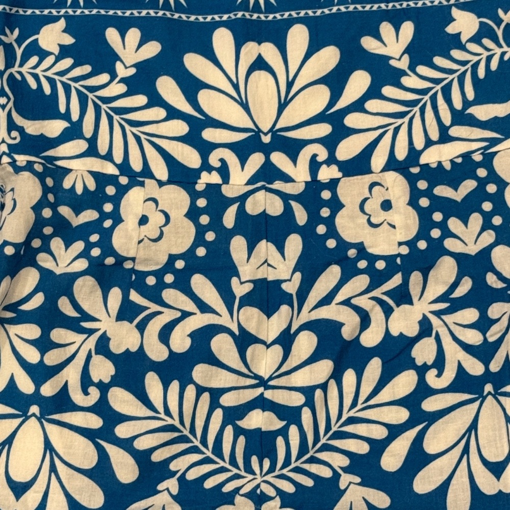 Anthropologie Saylor Catrice Linen Blend Sleeveless Belted Romper - Picture 3 of 7